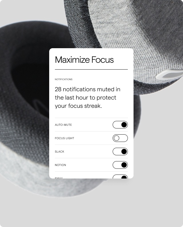 Banish Distractions